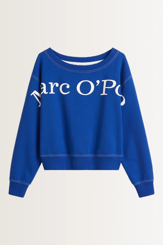 Statement sweater XL-logoprint Marc O'Polo