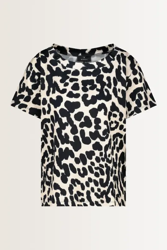 Statement top met dierenprint Monari