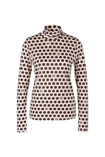 Stippenshirt rolkraag Marc Cain
