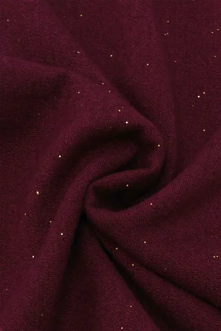 Stola met subtiele glitter en franjes FRAAS
