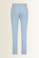 Straight fit jeans met siernaad