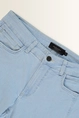 Straight fit jeans met siernaad