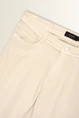 Straight fit jeans met verticale naad