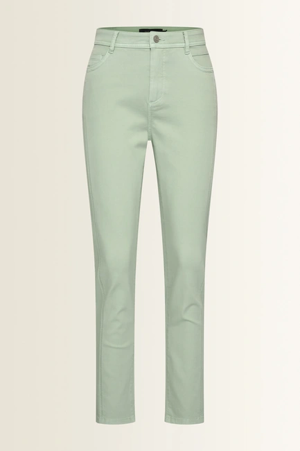 Straight fit jeans met verticale naad