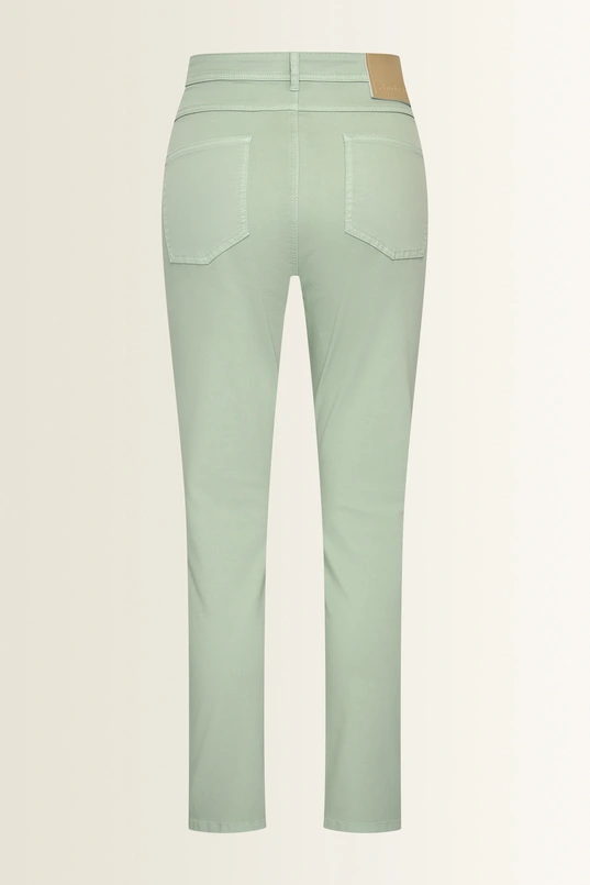 Straight fit jeans met verticale naad