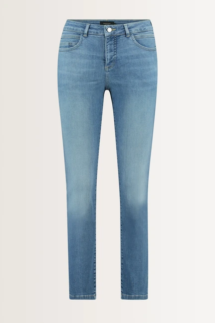 Straight jeans met stretch