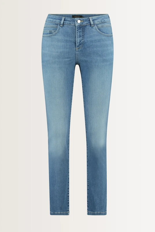 Straight jeans met stretch