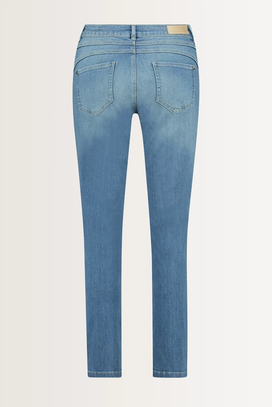 Straight jeans met stretch