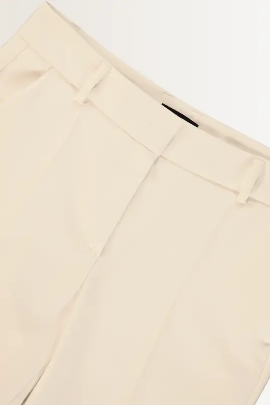 Straight pantalon stretch viscosemix