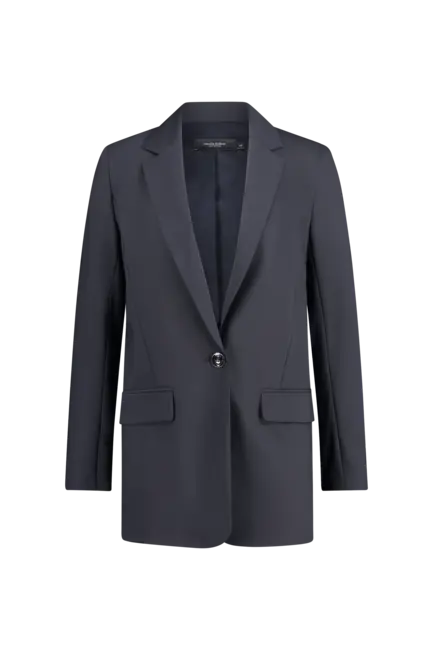 Stretch blazer wolmix