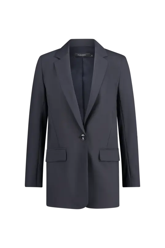 Stretch blazer wolmix