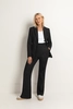 Stretch denim blazer