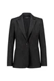 Stretch denim blazer