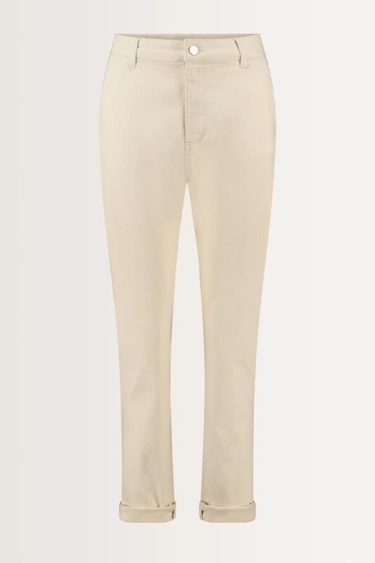 Stretch denim chino