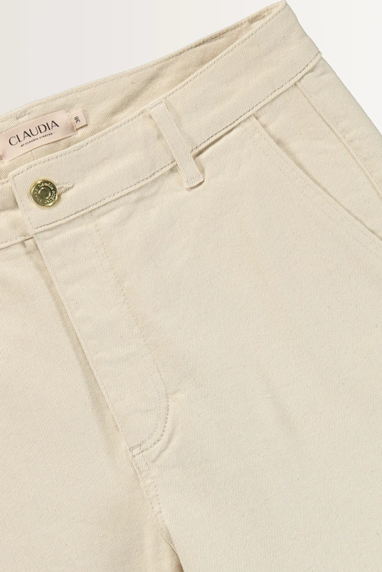 Stretch denim chino