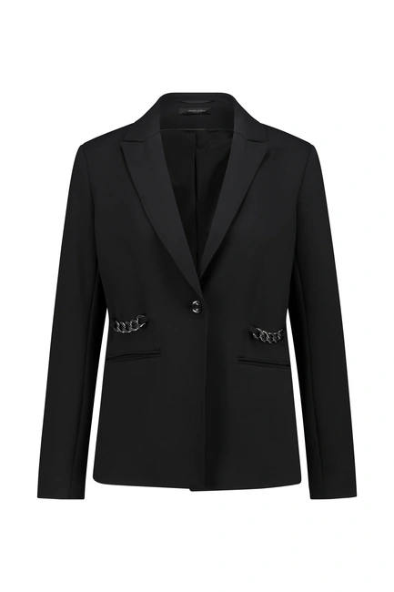 Stretch jersey blazer