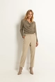 Stretch viscosemix pantalon