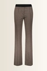 Stretchbroek met pied-de-poule dessin Gardeur
