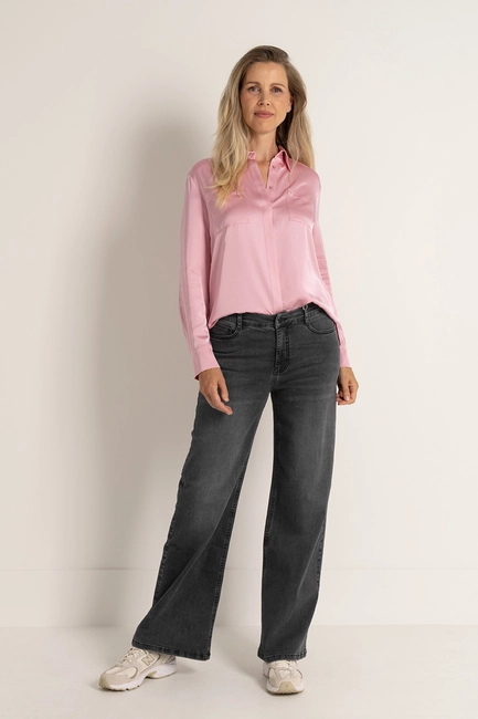 Stretchdenim wide leg jeans WIES