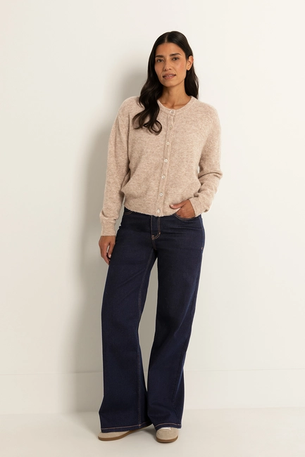 Stretchdenim wide leg jeans WIES