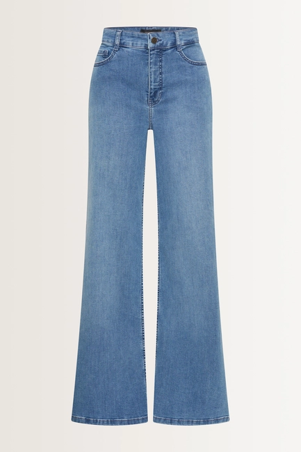 Stretchdenim wide leg jeans WIES