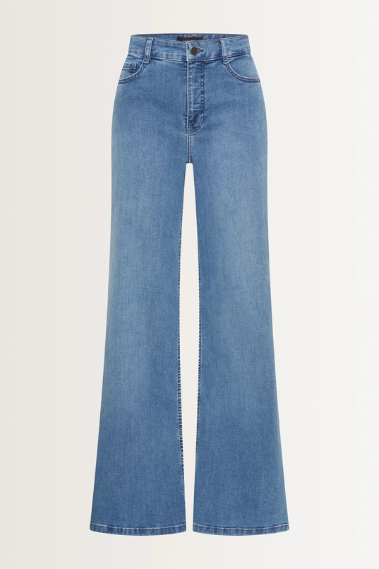 Stretchdenim wide leg jeans WIES