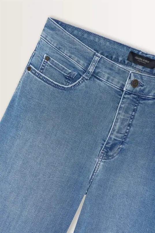 Stretchdenim wide leg jeans WIES