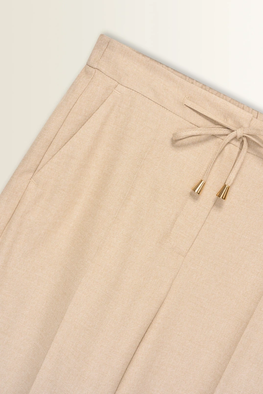 Stretchpantalon met aantrekkoord