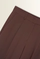 Stretchpantalon met blinde voorsluiting