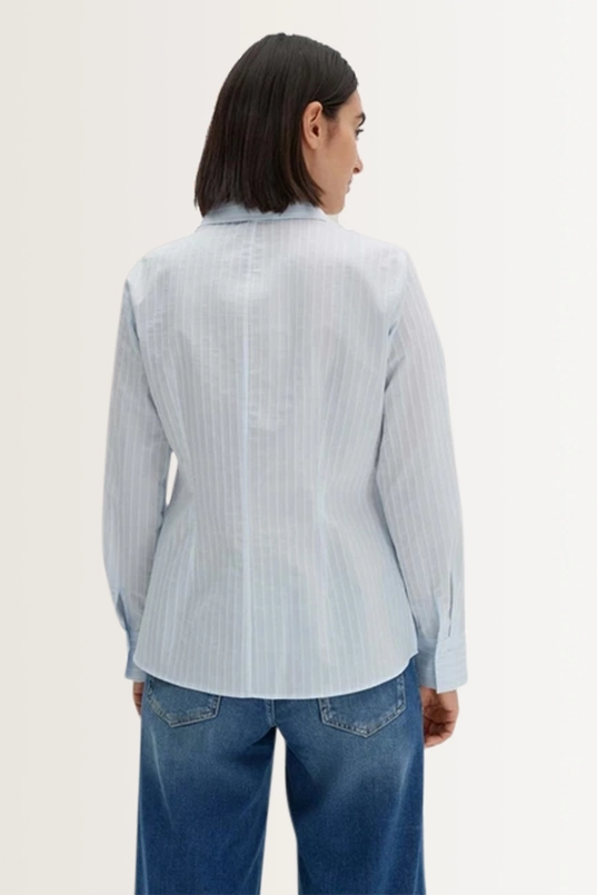 Strikblouse met fijne streep Zellissima Someday
