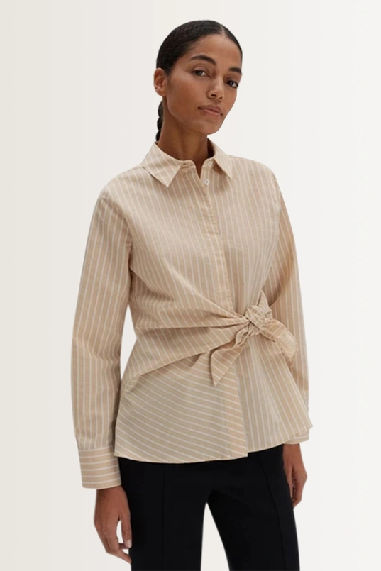 Strikblouse met fijne streep Zellissima Someday
