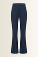 Suedine flared legging