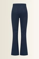 Suedine flared legging