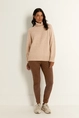 Suedine legging