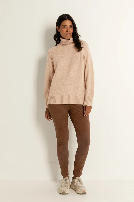 Suedine legging