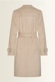 Suède-look trenchcoat Maura