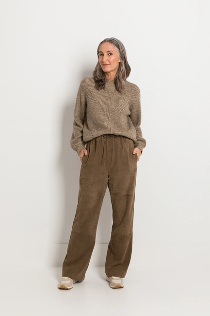 Suède pantalon