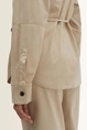 Suèdelook blouse strikceintuur Zyla Someday