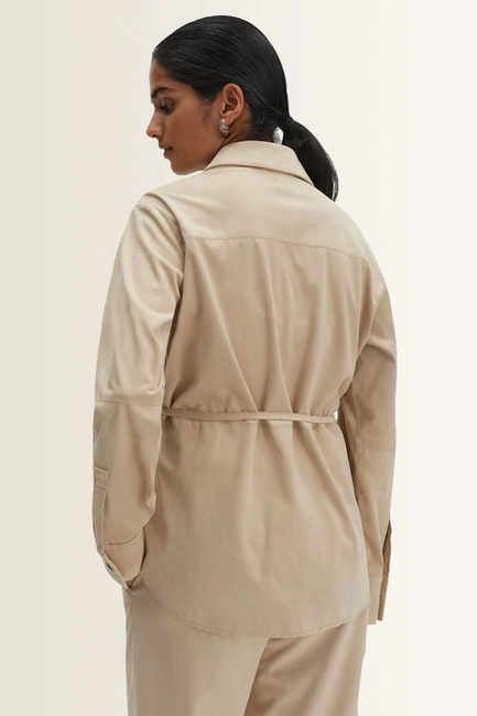 Suèdelook blouse strikceintuur Zyla Someday