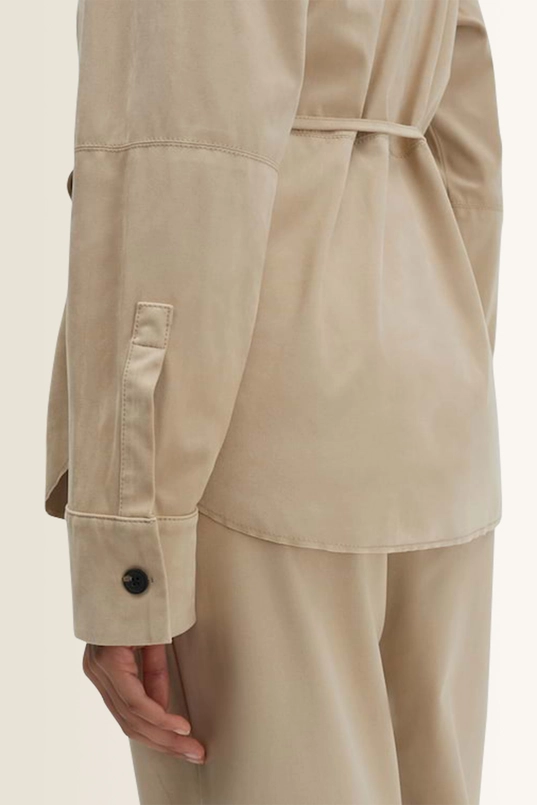 Suèdelook blouse strikceintuur Zyla Someday