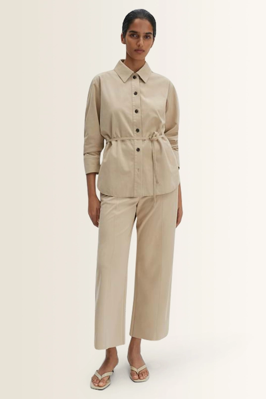 Suèdelook blouse strikceintuur Zyla Someday
