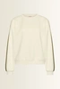 Sweater met contraststrepen