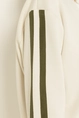 Sweater met contraststrepen
