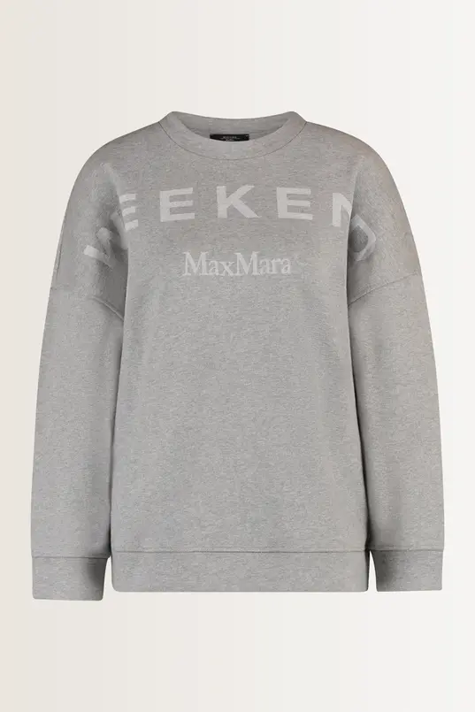 Sweater met labelprint Lalla Max Mara Weekend