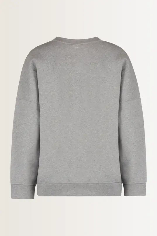 Sweater met labelprint Lalla Max Mara Weekend