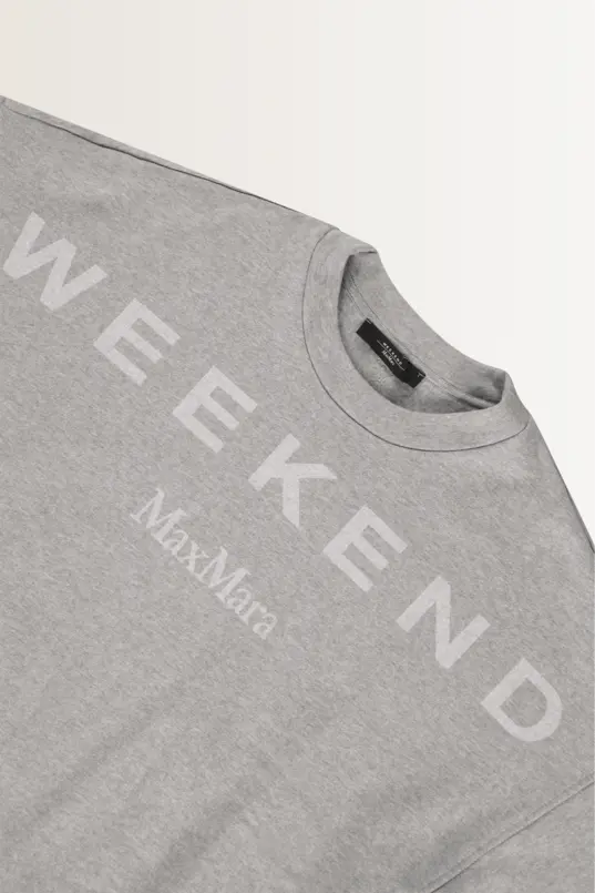 Sweater met labelprint Lalla Max Mara Weekend