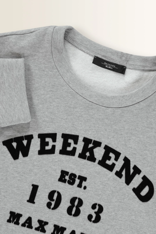 Sweater met logoprint gomosso Max Mara Weekend