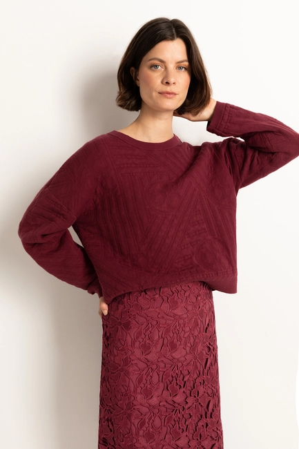 Sweatshirt CS-jacquard