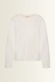 Sweatshirt met ballonmouwen