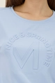 Sweatshirt met reliëf embleem Monari